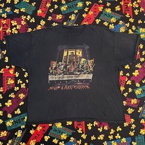 VTG ’10 Insane Clown Posse Your Last Supper  Double Sided Tee Shirt / Size 3XL